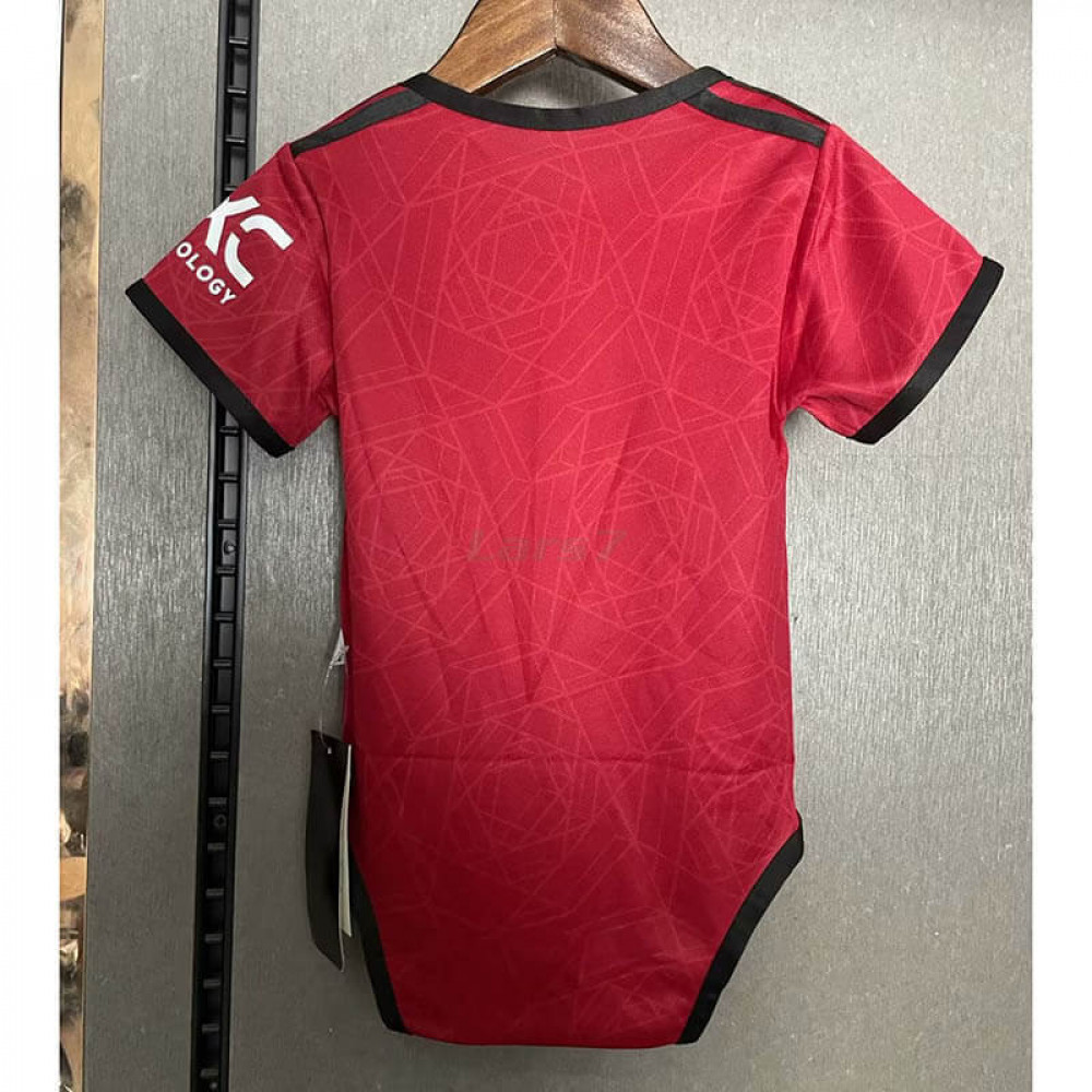 Camiseta Manchester United Primera Equipación 2023 2024 Baby LARS7