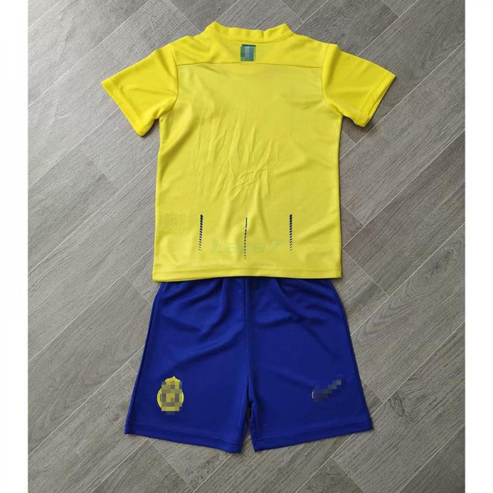 Camiseta Al Nassr Fc Primera Equipaci N Ni O Kit Lars