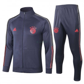 Chaqueta Bayern Múnich 2020/2021 Cuello Alto Azul Real