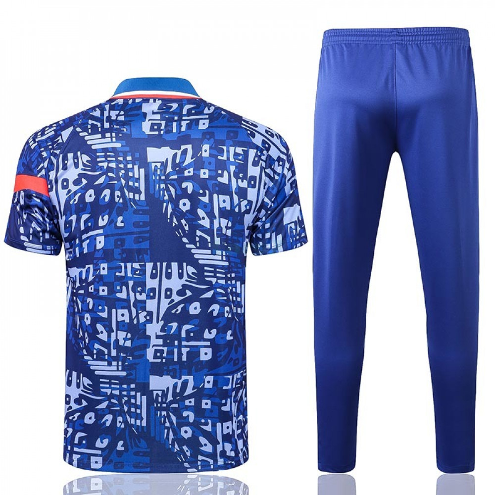 Polo Chelsea FC 2021/2022 Kit Estampado Azul - LARS7