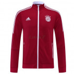 Chaqueta Bayern Múnich 2021/2022 Cuello Alto Rojo