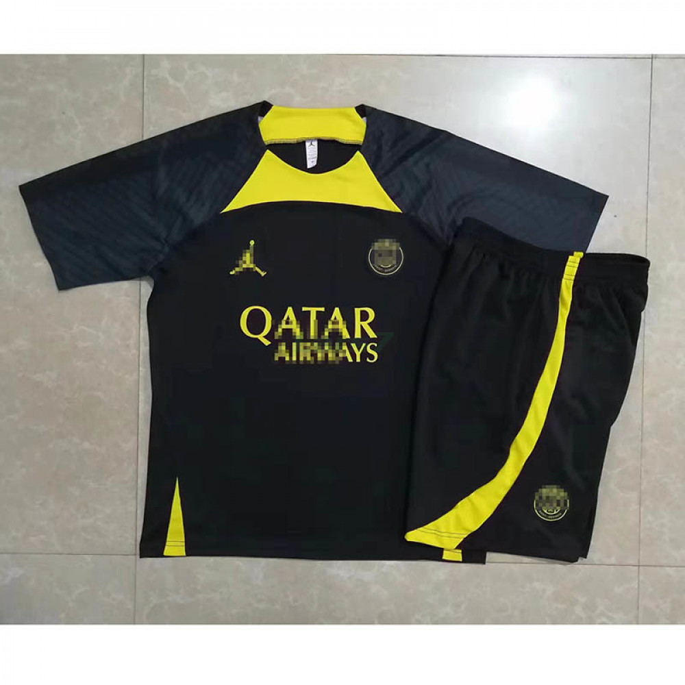 Camiseta PSG Negro/Naranja 2023/2024 - Camisetasdefutbolshop