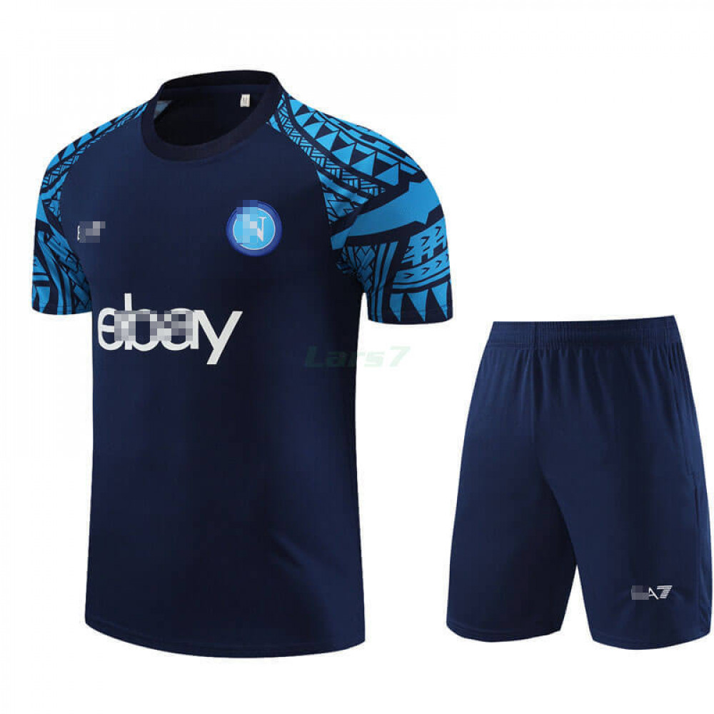 Camiseta de Entrenamiento Napoli 2023 2024 Azul