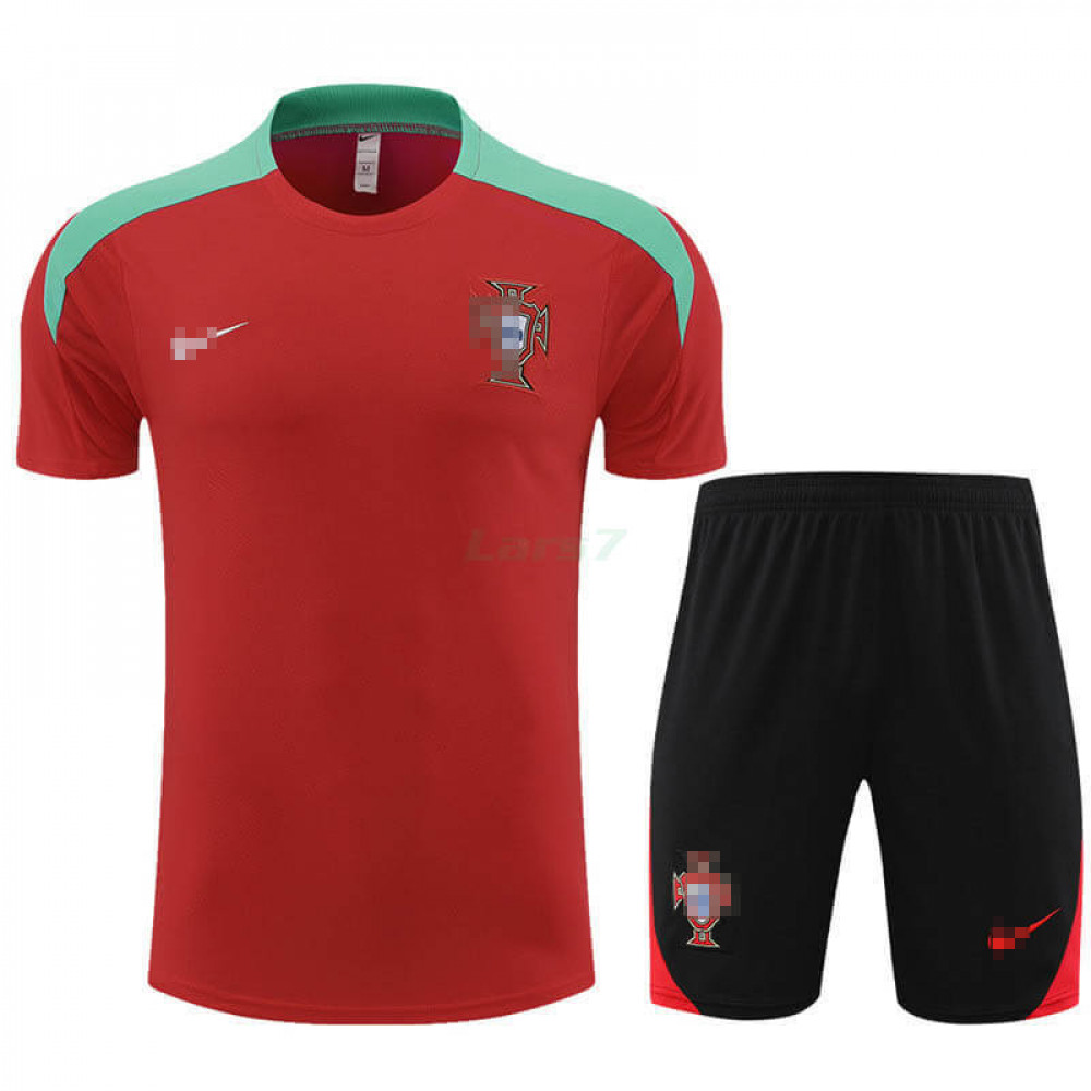 Camiseta de Entrenamiento Portugal 2023 Kit Rojo