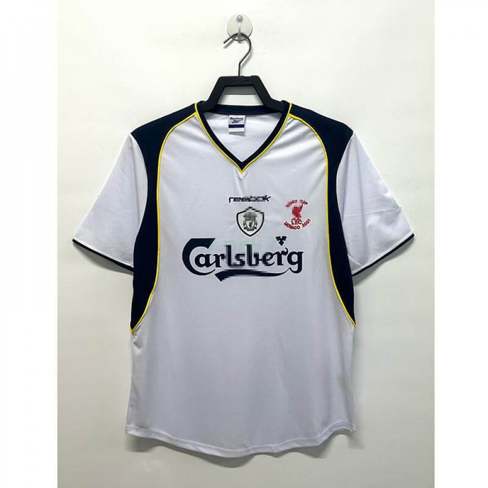 Camiseta Liverpool 2ª Equipación Retro 2001/02