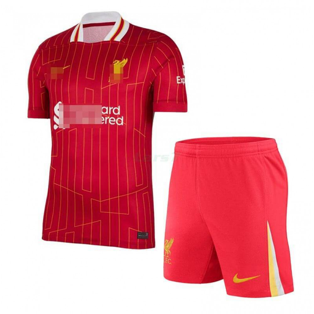 Camiseta Liverpool 1ª Equipación 2024/2025 Niño Kit