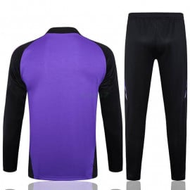 Sudadera de Entrenamiento Alemania 2024 Kit Morado/Negro