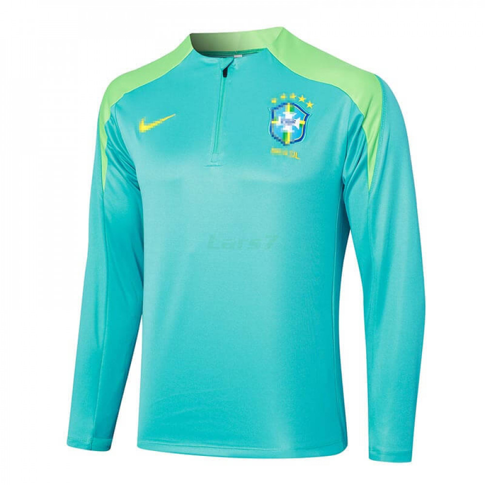 Sudadera de Entrenamiento Brasil 2024 Verde