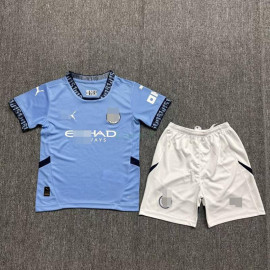 Camiseta Manchester City 1ª Equipación 2024/2025 Niño Kit