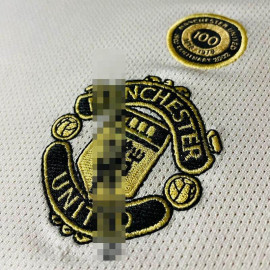 Camiseta Manchester United 100 Aniversario Edición Retro 2001/02 