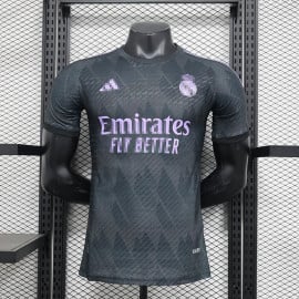 Camiseta Real Madrid 2024/2025 Negro/Morado (EDICIÓN JUGADOR)