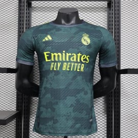Camiseta Real Madrid 2024/2025 Verde Oscuro (EDICIÓN JUGADOR)