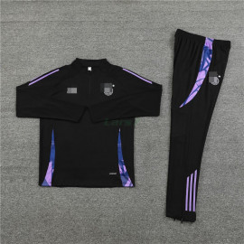 Sudadera de Entrenamiento Alemania 2024 Negro/Morado