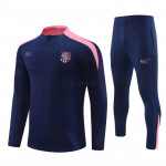 Sudadera de Entrenamiento Atlético de Madrid 2024/2025 Kit Azul Marino/Rosa