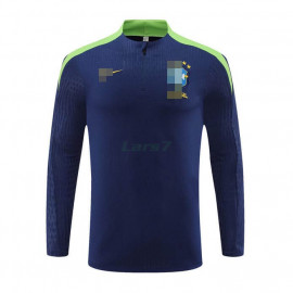 Sudadera de Entrenamiento Brasil 2024 Azul/Verde