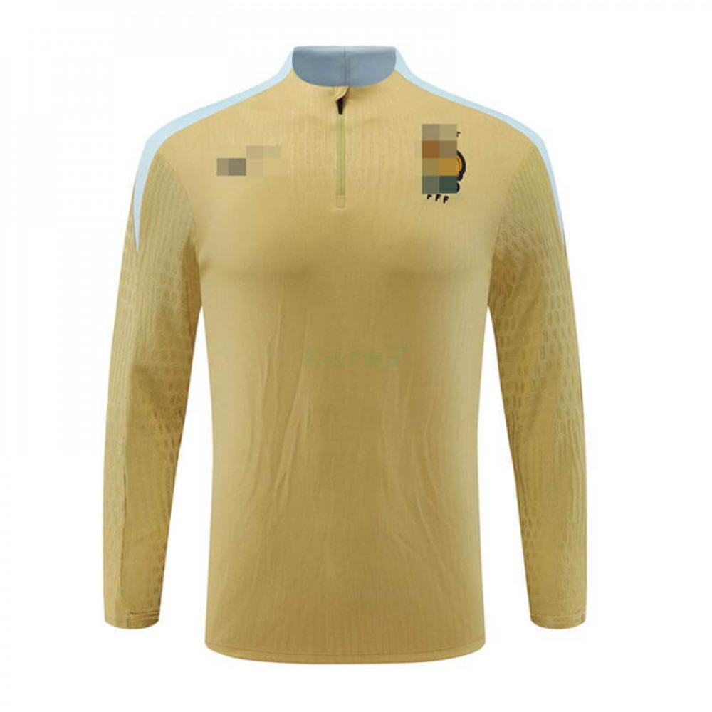 Sudadera de Entrenamiento Francia 2024 Dorado