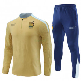 Sudadera de Entrenamiento Francia 2024 Kit Dorado