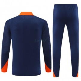 Sudadera de Entrenamiento Holanda 2024 Kit Azul/Naranja