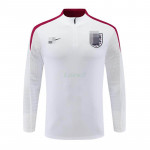 Sudadera de Entrenamiento Inglaterra 2024 Blanco/Rojo