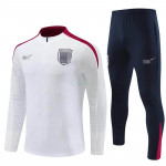 Sudadera de Entrenamiento Inglaterra 2024 Kit Blanco/Rojo