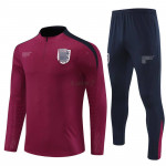 Sudadera de Entrenamiento Inglaterra 2024 Kit Rojo/Negro