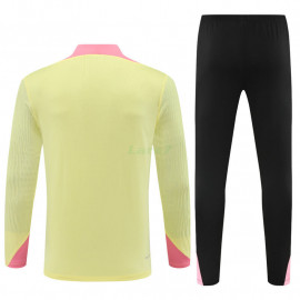 Sudadera de Entrenamiento PSG 2024/2025 Kit Amarillo Claro/Rosa