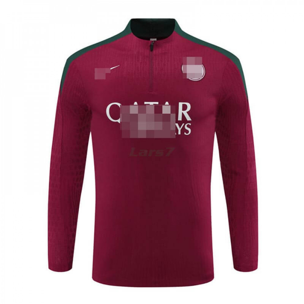 Sudadera de Entrenamiento PSG 2024/2025 Rojo/Verde