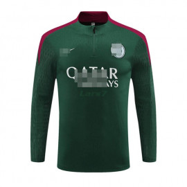 Sudadera de Entrenamiento PSG 2024/2025 Verde/Rojo