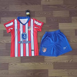 Camiseta Atlético de Madrid 2024/2025 Rojo/Blanco Niño Kit