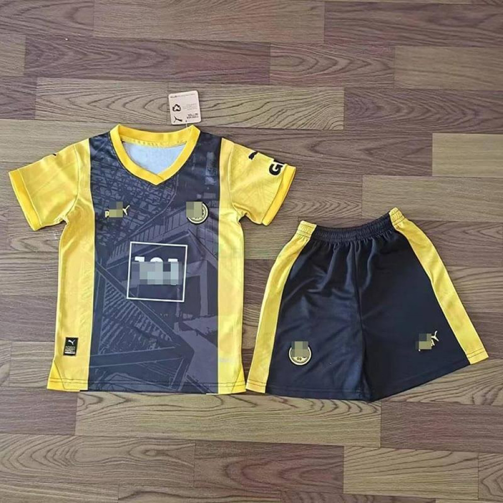 Camiseta Borussia Dortmund 2023/2024 Especial Edición Amarillo/Negro Niño Kit