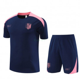 Camiseta de Entrenamiento Atlético de Madrid 2024/2025 Kit Azul Oscuro/Rosa