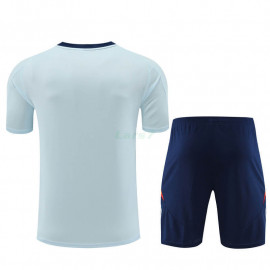 Camiseta de Entrenamiento España 2024 Kit Azul Claro