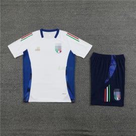 Camiseta de Entrenamiento Italia 2024 Kit Blanco/Azul