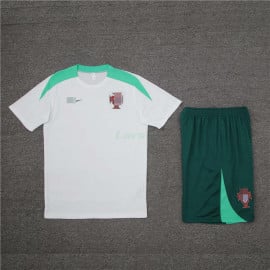 Camiseta de Entrenamiento Portugal 2024 Kit Blanco/Verde