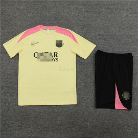 Camiseta de Entrenamiento PSG 2024/2025 Kit Amarillo/Rosa