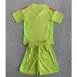 Camiseta De Portero Escocia 2024 Niño Kit Amarillo