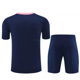 Camiseta de Entrenamiento Atlético de Madrid 2024/2025 Niño Kit Azul Oscuro/Rosa