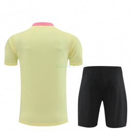 Camiseta de Entrenamiento PSG 2024/2025 Niño Kit Amarillo/Rosa