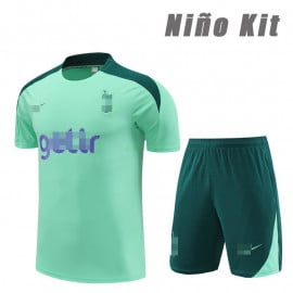 Camiseta de Entrenamiento Tottenham Hotspur 2024/2025 Niño Kit Verde