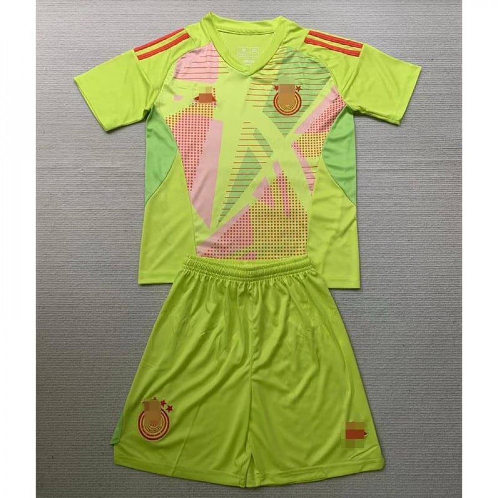 Camiseta De Portero Alemania 2024 Niño Kit Verde