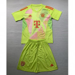 Camiseta De Portero Bayern Múnich 2024 Niño Kit Verde