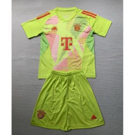 Camiseta De Portero Bayern Múnich 2024 Niño Kit Verde