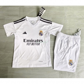 Camiseta Real Madrid 1ª Equipación 2024/2025 Niño Kit