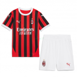 Camiseta AC Milan 1ª Equipación 2024/2025 Niño Kit