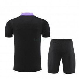 Camiseta de Entrenamiento Inglaterra 2024 Niño Kit Negro/Morado