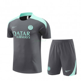 Camiseta de Entrenamiento PSG 2024/2025 Kit Gris/Aquamarine