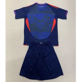 Camiseta Japón 2024 Anime Azul Niño Kit