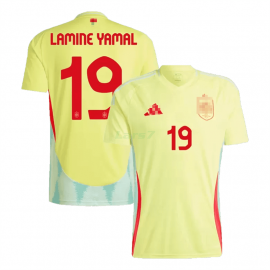 Camiseta Lamine Yamal 19 España 2ª Equipación 2024