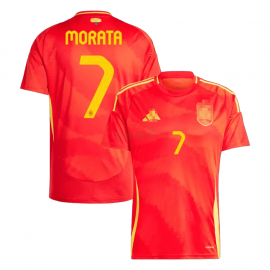Camiseta MORATA 7 España 1ª Equipación 2024