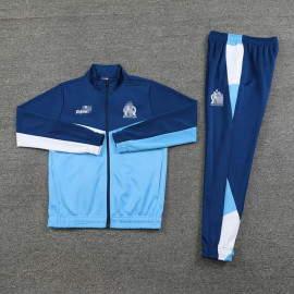 Chandal Olympique Marsella 2024/2025 Azul/Blanco